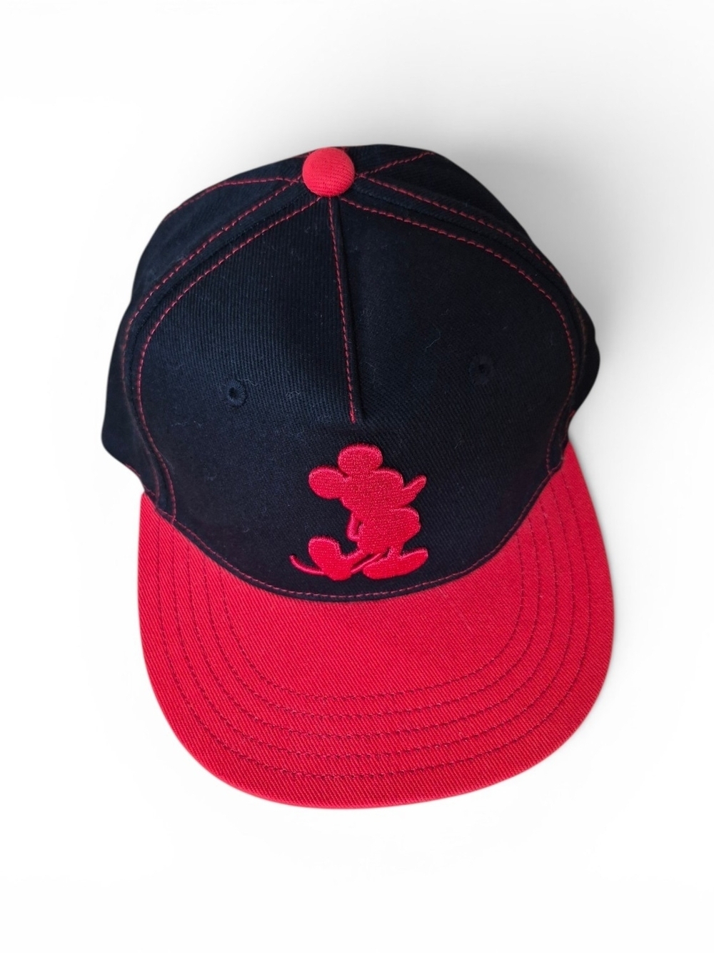 Tokyo Disney Resort Mickey Mouse Hat Black Red Streetwear Collector Snapback Cap